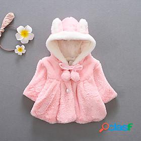 Baby Girls Basic Coat Cotton Wedding Birthday Performance