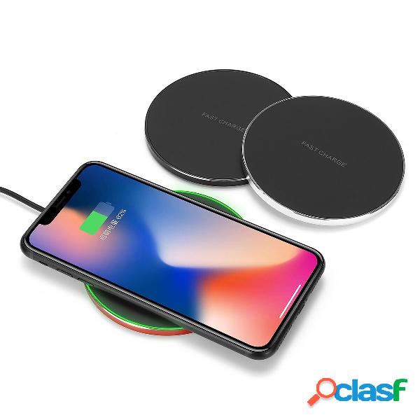 Bakeey Aluminium QI Wireless Fast Charger ricarica Dock Mat