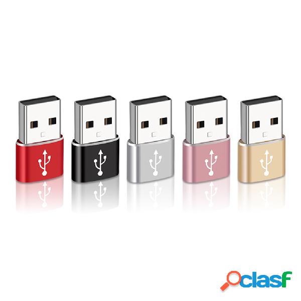 Bakeey USB 3.0 maschio a Type C femmina OTG convertitore