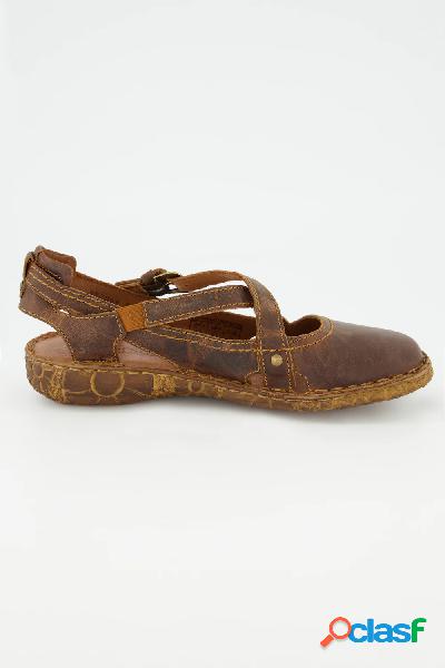 Ballerine Josef Seibel con cinghie incrociate, larghezza H,