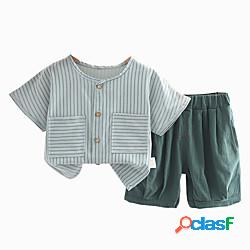 Bambino (1-4 anni) Da ragazzo Camicia e pantaloncini