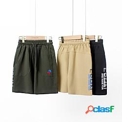 Bambino Da ragazzo Pantaloncini Nero Verde militare Cachi