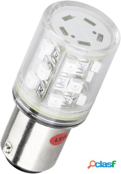 Barthelme Lampadina LED BA15d Bianco 24 V/DC, 24 V/AC 22 lm