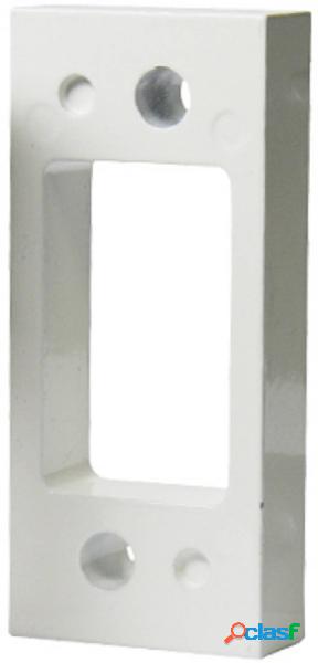 Basi 1200-0323 Piastra distanziale Bianco (lucido)