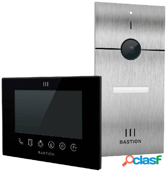 Bastion BA.KIT.UN.INOX.BLK Video citofono LAN Unità