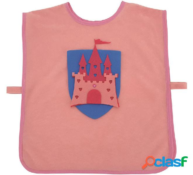 Bavaglino medievale per bambina Pink Princess