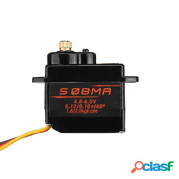 Bcato S08MA 12g Metal Gear Micro Analog Servo per RC Robot
