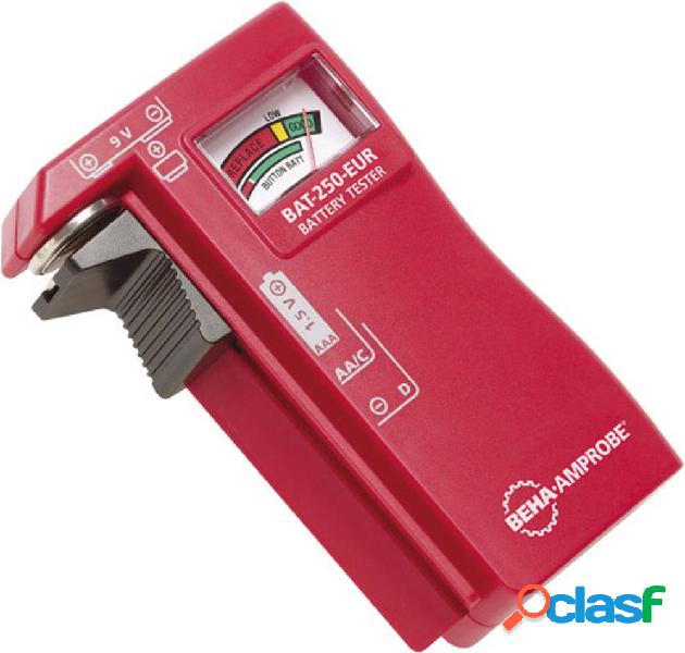 Beha Amprobe Tester batterie BAT-250-EUR Campo di misura 1,5