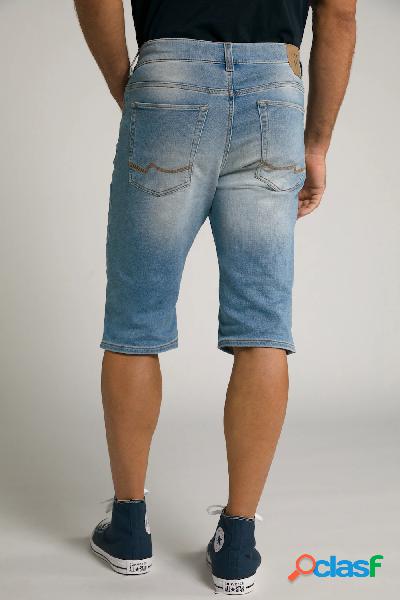 Bermuda di jeans con taglio speciale per laddome, cinque