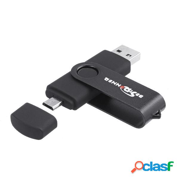 Bestrunner 2 in 1 Type-C USB 2.0 16GB OTG Flash Drive U Disk