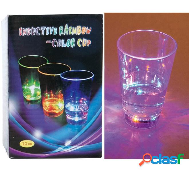 Bicchiere medio con luce da 350 ml