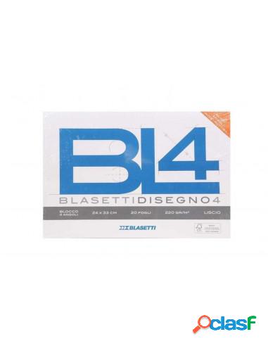 Blasetti - Blocco Bl4 24x33 220g 20fg Liscio