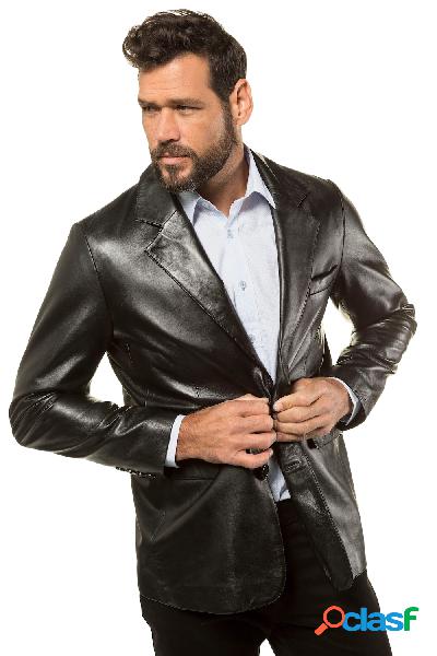 Blazer di morbida nappa dagnello, Uomo, Grigio, Taglia: L,