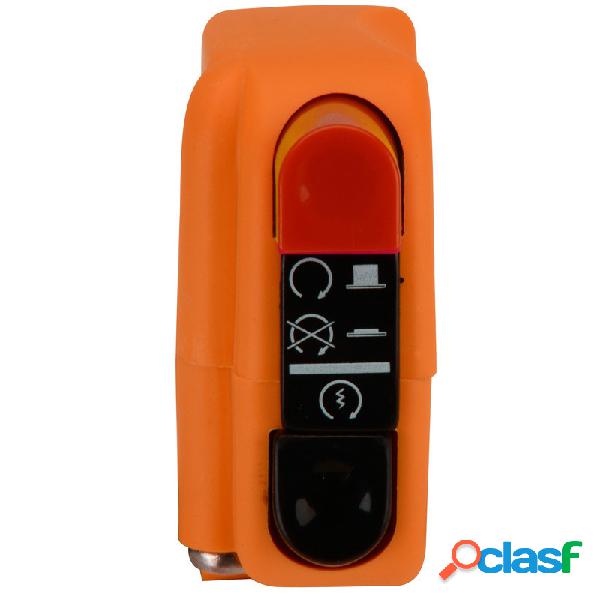 Blocchetto elettrico Tommaselli Modern destro arancione