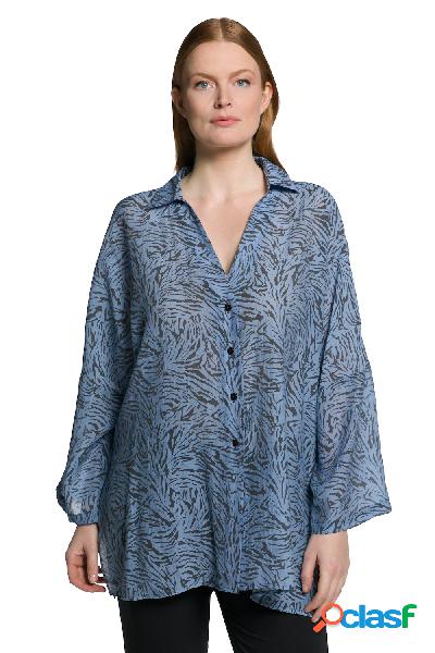 Blusa a kimono dal taglio oversize con design ispirato agli