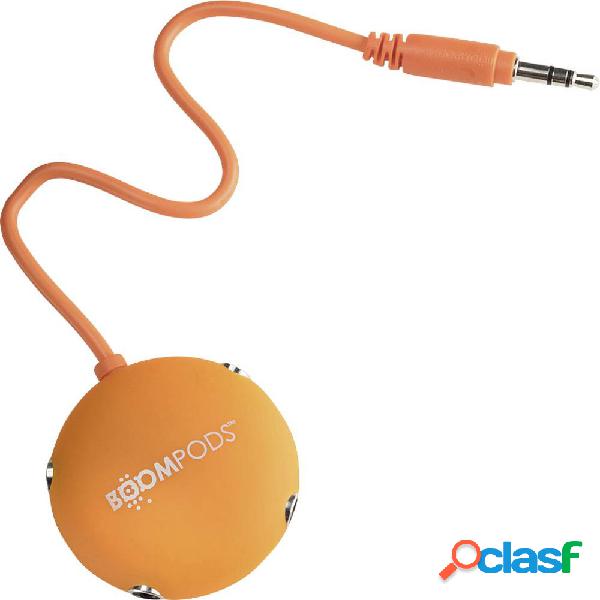 Boompods Audio Splitter Splitter audio AUX Arancione