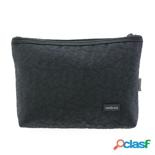 Borsa Bagno Elite Nero 6X28X20 Cm