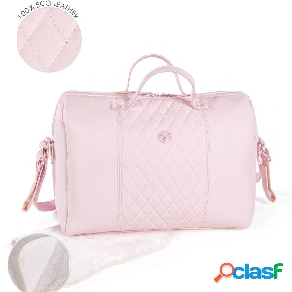 Borsa Fasciatoio Pasito A Pasito Marìa in Ecopelle Rosa