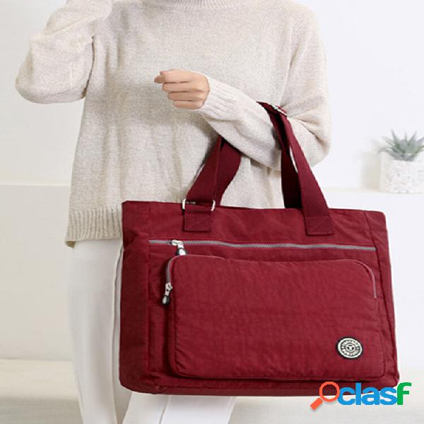 Borsa a tracolla casual tracolla regolabile borsa grande