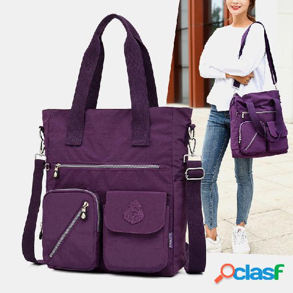 BorsaatracollaperdonnaNylon a grande capacità Borsa