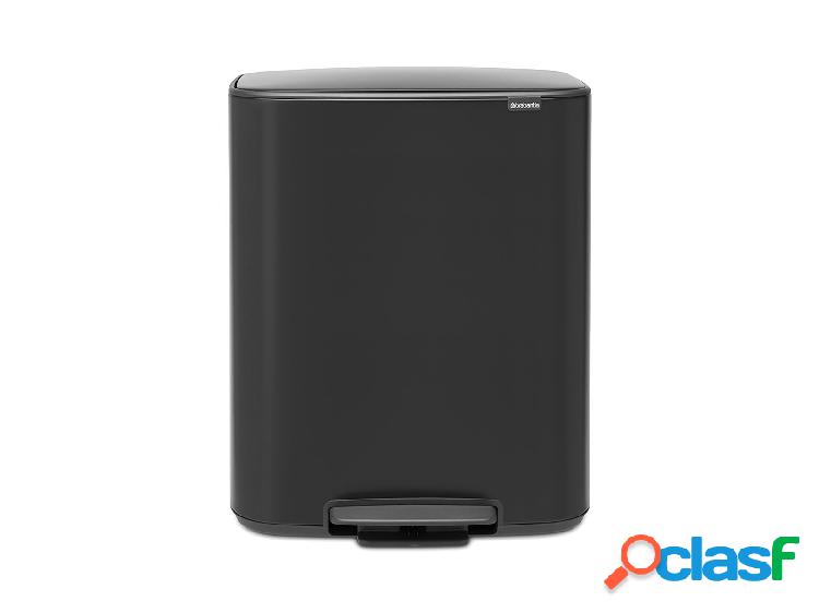 Brabantia Pedal Bin Bo- Pattumiera Nero Opaco