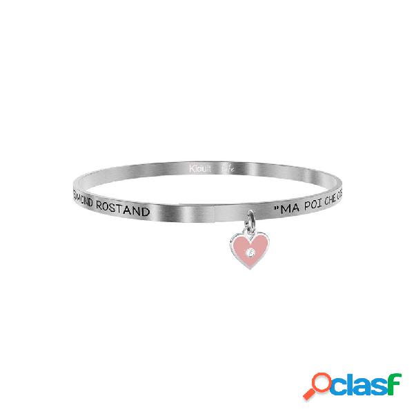 Bracciale Kidult in Acciaio Bacio | E. Rostand - Love -