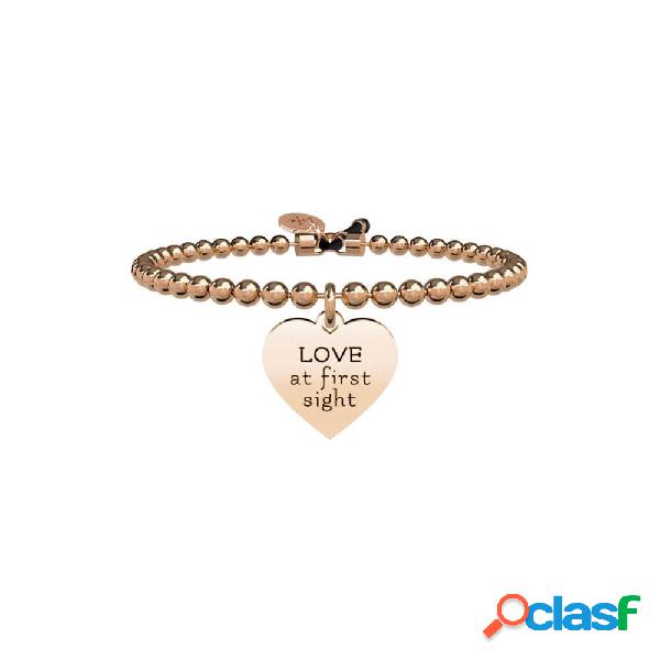 Bracciale Kidult in Acciaio Cuore | Love at First Sight -