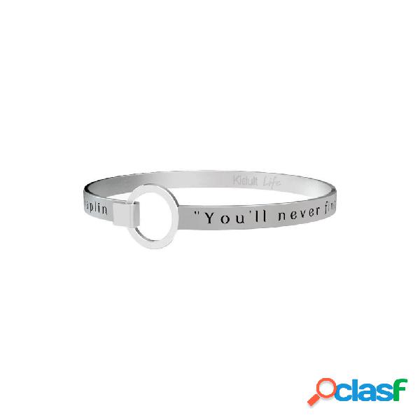 Bracciale Kidult in Acciaio You'll never find... - Charlie