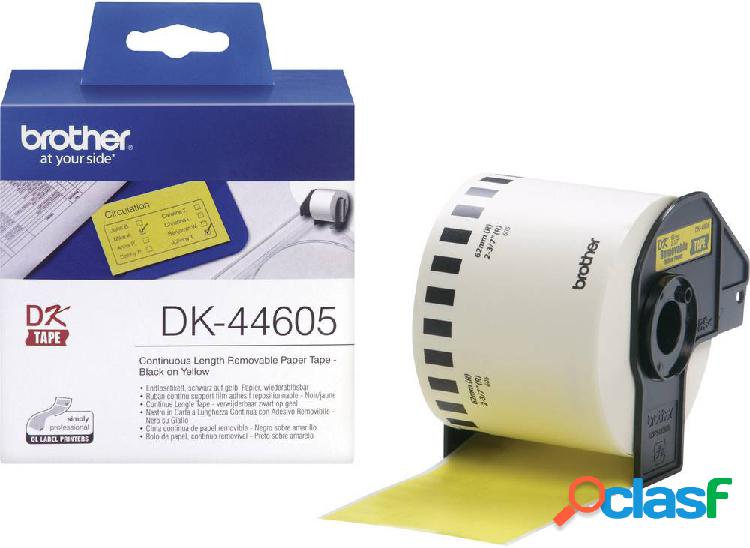 Brother DK44605 Rotolo di etichette 62 mm x 30.48 m Carta