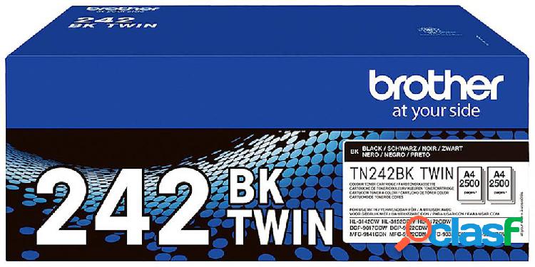 Brother Toner TN-242BKTWIN TN242BKTWIN Originale Nero 2500