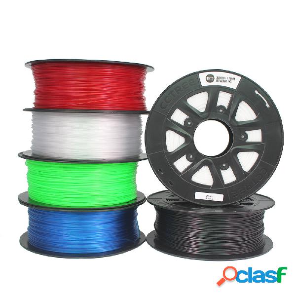 CCTREE® 1,75 mm 1 kg / rotolo di filamento PETG per