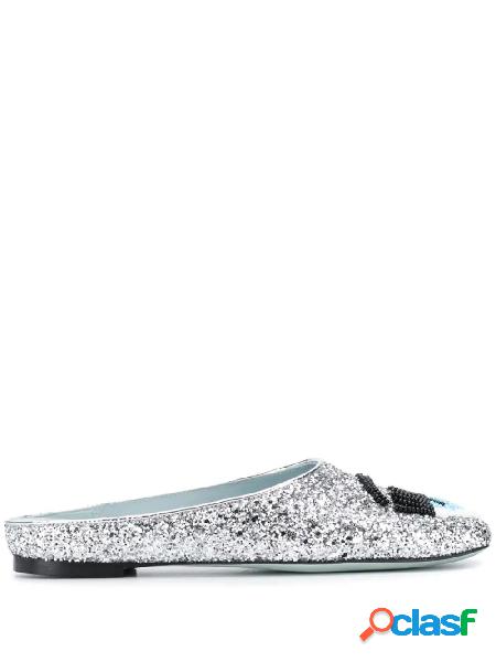 CHIARA FERRAGNI SANDALI DONNA CF2210SILVER PELLE ARGENTO