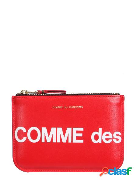 COMME DES GARÇONS PORTAFOGLIO DONNA SA8100HLRED PELLE ROSSO