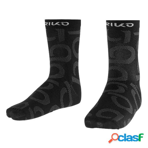 Calze Ciclismo Briko Medium Socks (Colore: Black, Taglia: