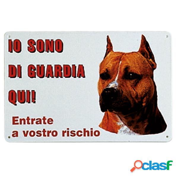 Camon Targa "Io sono di guardia qui!" Pitbull