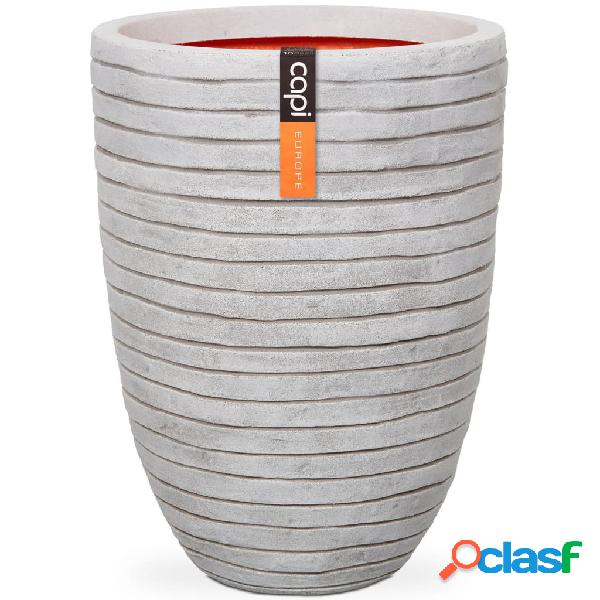 Capi Vaso Nature Row Elegante Basso 36x47 cm Avorio KRWI782