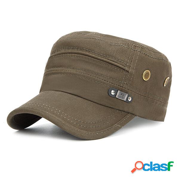 Cappellino sportivo da uomo in cotone militare vintage