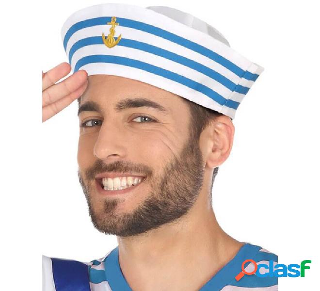 Cappello da marinaio con ancora