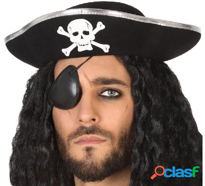 Cappello da pirata con teschio