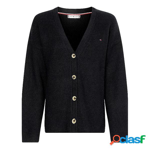 Cardigan Tommy Hilfiger Relaxed Fit (Colore: ecrù, Taglia: