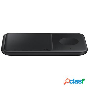 Caricabatterie Wireless Samsung Duo EP-P4300BBEEGEU - Nero