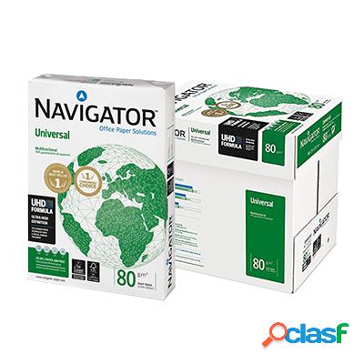 Carta A4 Navigator Universal 80gr confezione da 5 risme da