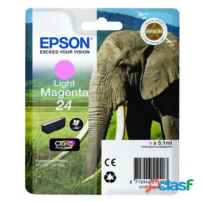 Cartuccia Epson C13T24264010 originale MAGENTA CHIARO