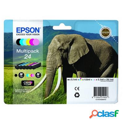 Cartuccia Epson C13T24284010 (Conf. da 6 pz.) originale