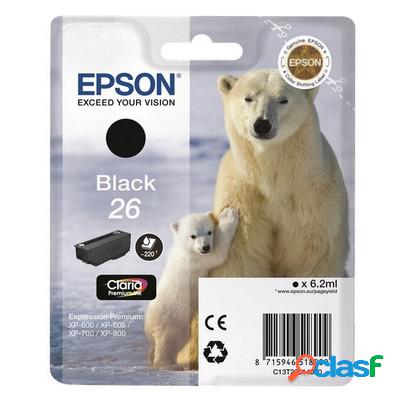 Cartuccia Epson C13T26014010 originale NERO