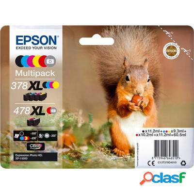 Cartuccia Epson C13T379D4010 Multipack 378 XL / 478 XL