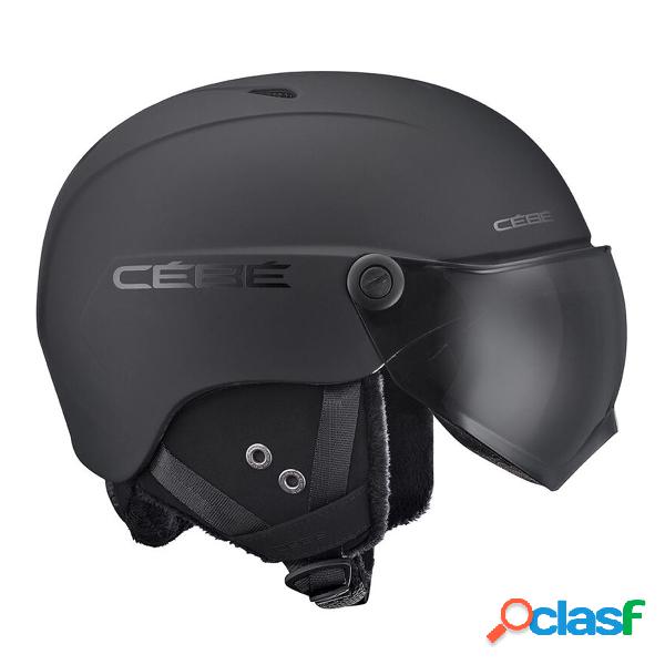 Casco sci Cebé Contest Vision (Colore: Matte black, Taglia: