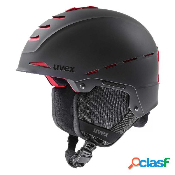 Casco sci Uvex Legend Pro (Colore: nero mat, Taglia: 59/62)