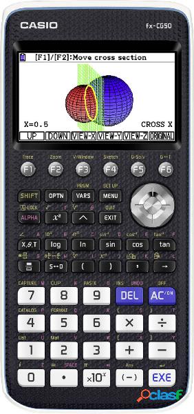 Casio fx-CG50 Calcolatrice grafica Nero Display (cifre): 21