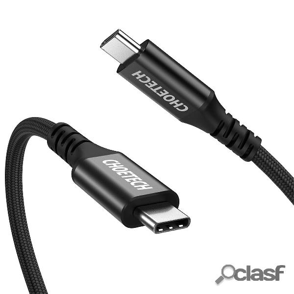 Cavo CHOETECH 100W da USB-C a USB-C PD 3.0 Cavo di